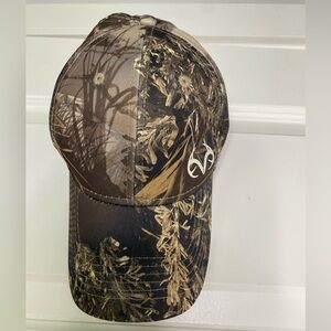 Realtree Camo Cap with White Logo Patch